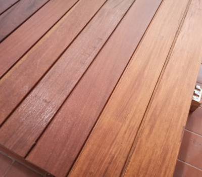 Pedana in Legno Ipè per esterni